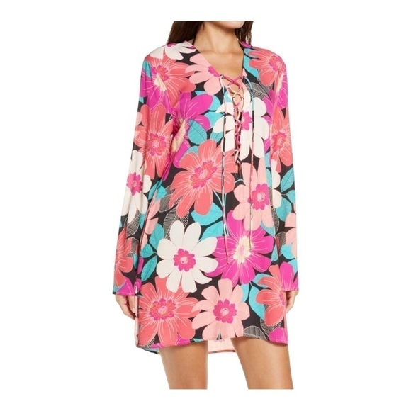 La Blanca Other - La Blanca Bloom Cover-Up Tunic NWT